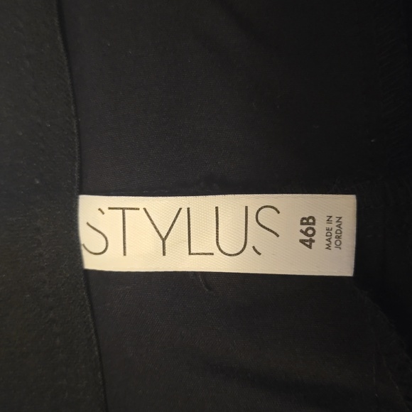 New STYLUS Men's Size 46 Big & Tall Black Cargo Shorts - Picture 6 of 8